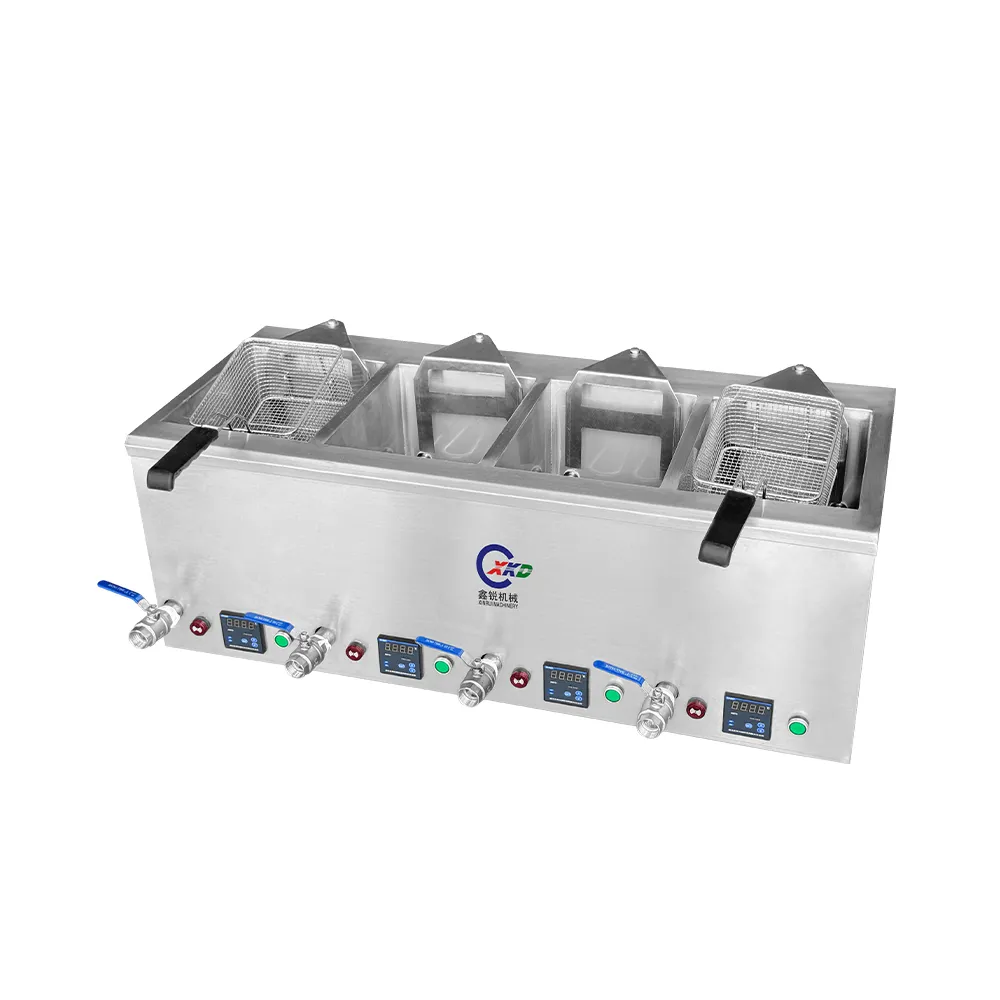 Four-cylinder automatic lifting deep fryer - Deep Fryer - foodmachtech